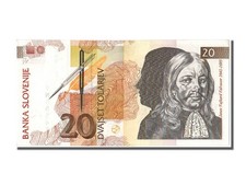#101520 Geldschein, Slowenien, 20 Tolarjev, 1992, 1992-01-15, VZ+