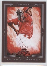 2015 Panini Diamond Kings Red Framed Aroldis Chapman #12 0w8