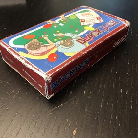Nintendo Game And Watch Japanese Black Jack BJ-60 Rare Box Variant Collector