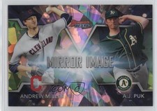 2016 Bowman's Best Mirror Image Atomic Refractor AJ Puk Andrew Miller #MI-5 1h5