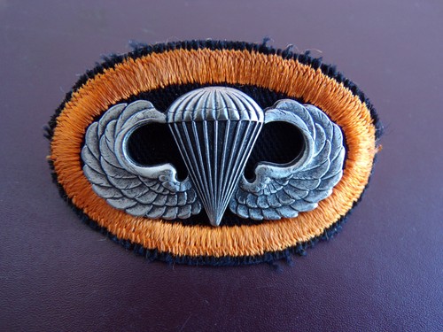 507th Airborne Infantry Jump Wing Oval Backing Patch Military Uniform ...