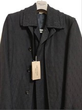 USED COMME DES GARCONS HOMME PLUS WOOL DOCKING COAT, BLACK, SIZE S, 2017AW VER