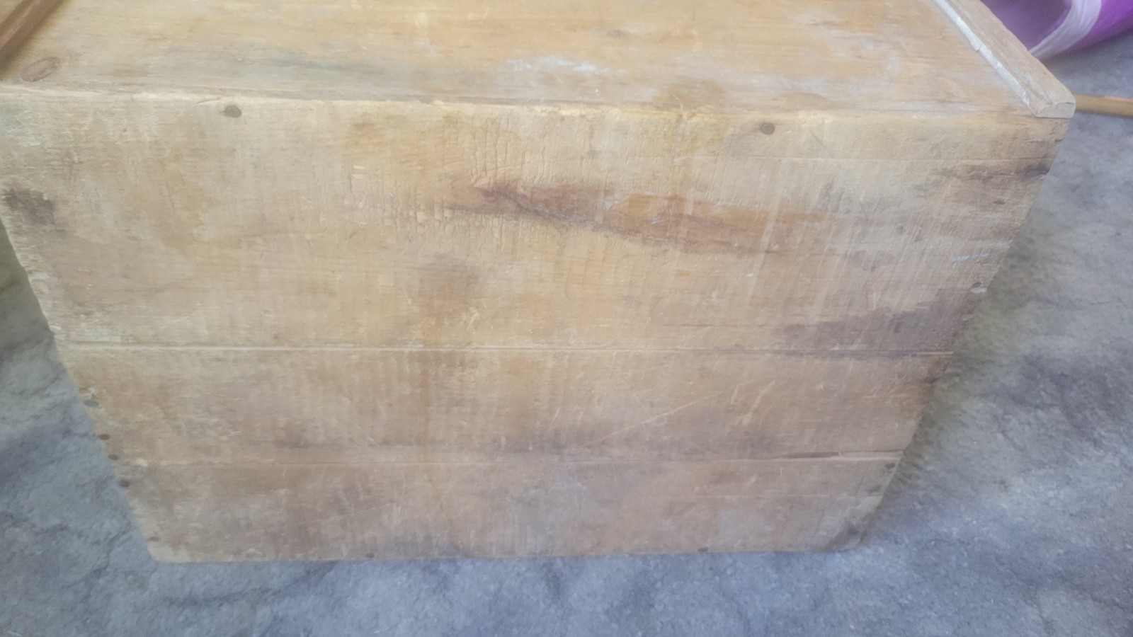 Vintage Safe Home Match Wooden Crate Box Advertising