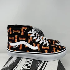 Vans Skate Sk8-Hi Shoes Mens Size 9.5 Thrasher Black Multi High Top VN0A5FCCBML