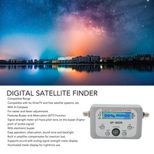 Digital Satellite Finder 950 To 2150MHz ATT Buzzer Function Satellite Signal Set