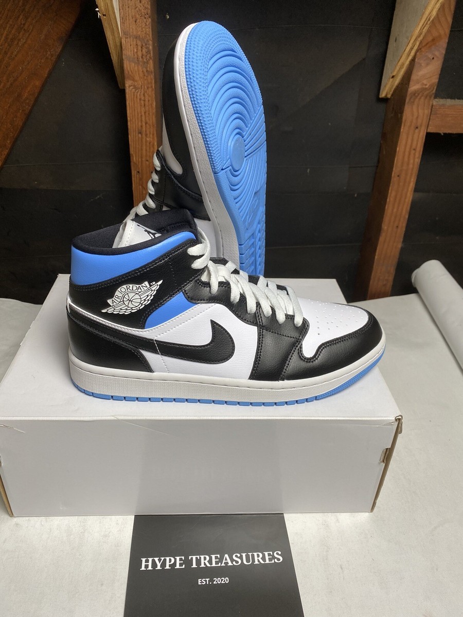 BRAND NEW NIKE AIR JORDAN 1 Mid WOMENS SIZE 11 WHITE BLACK