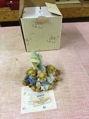 Enesco Cherished Teddies '' Friends of a Feather Flock together ''