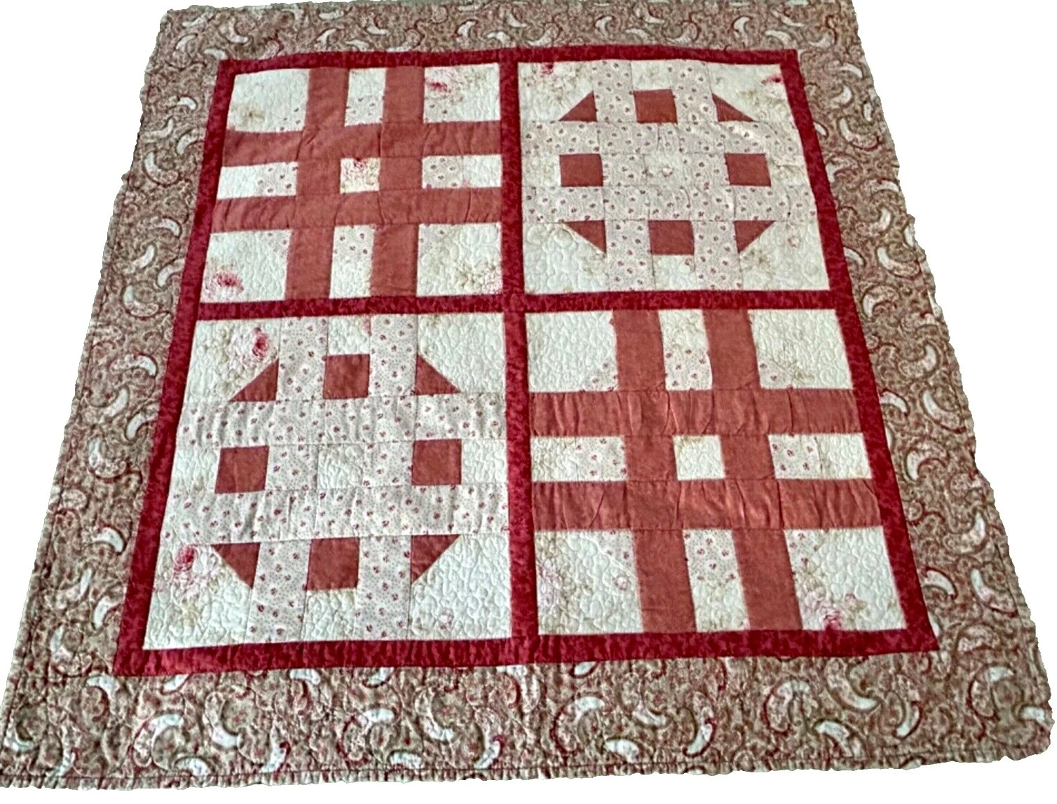 手工女童棉儿童房床上用品