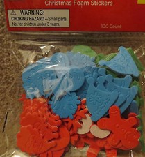 Christmas Stickers - 100 count