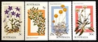 Australia 1986 Alpine Wildflowers Booklet Stamps Complete Set of 4 MNH