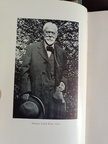Life of Thomas Lamb Eliot 1841-1936_Earl Wilbur_HCnoDJ_ 1st Edition_1937_Very Gd - Foto 6 di 11