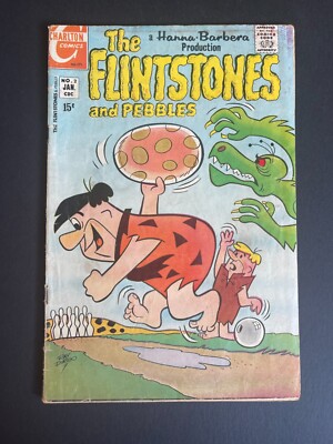Flintstones #2 - (1972, Charlton) VG