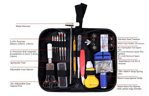 Kit de Reparación de Reloj Hombre Inteligente Casio Samsung Gshock Bolsillo Seiko Analógico Invicta NUEVO - Imagen 2 de 8