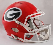 *SALE* GEORGIA BULLDOGS FULL SIZE SPEED REPLICA NCAA RIDDELL FOOTBALL HELMET!