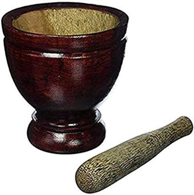 8'' Thai Mortar and Pestle for Authentic Papaya Salad & Thai Cooking