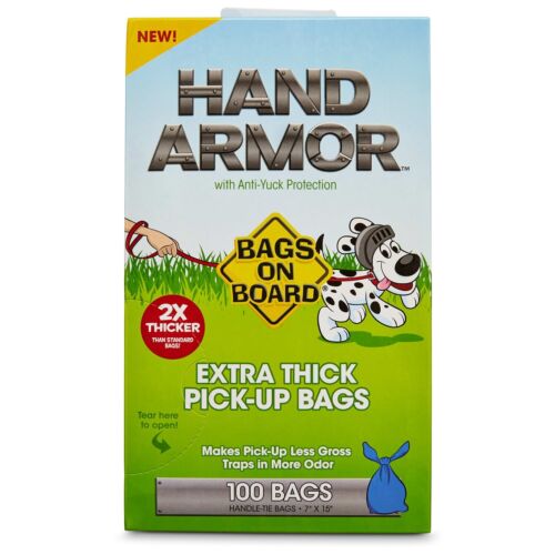 Bramton Bags on Board Hand Armour Extra Dick Hund Beutel 100bags - Afbeelding 1 van 1