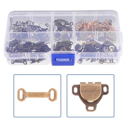 150PCS Pants Waist Extenders Hooks Dress Sewing Hooks Diy Clothing Pants Closure - 第 11/12 張圖片
