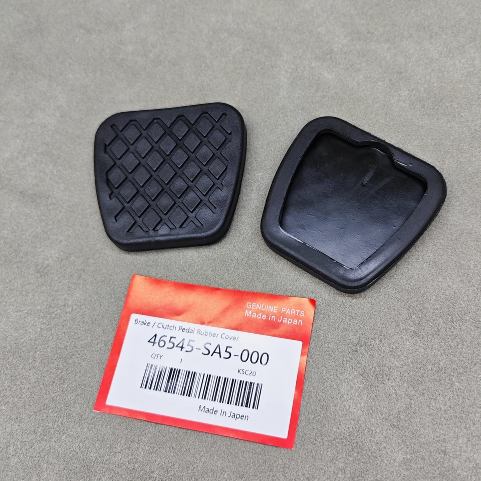 New ! 2X Brake Clutch Pedal Rubber Cover Pads fits Honda Civic Accord Acura US Foto 2 de 4
