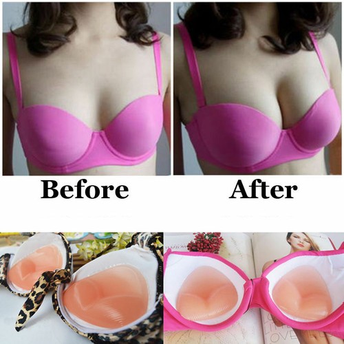 Large Breast Enhancers Silicone Chicken Fillets Bra Lingerie Bikini