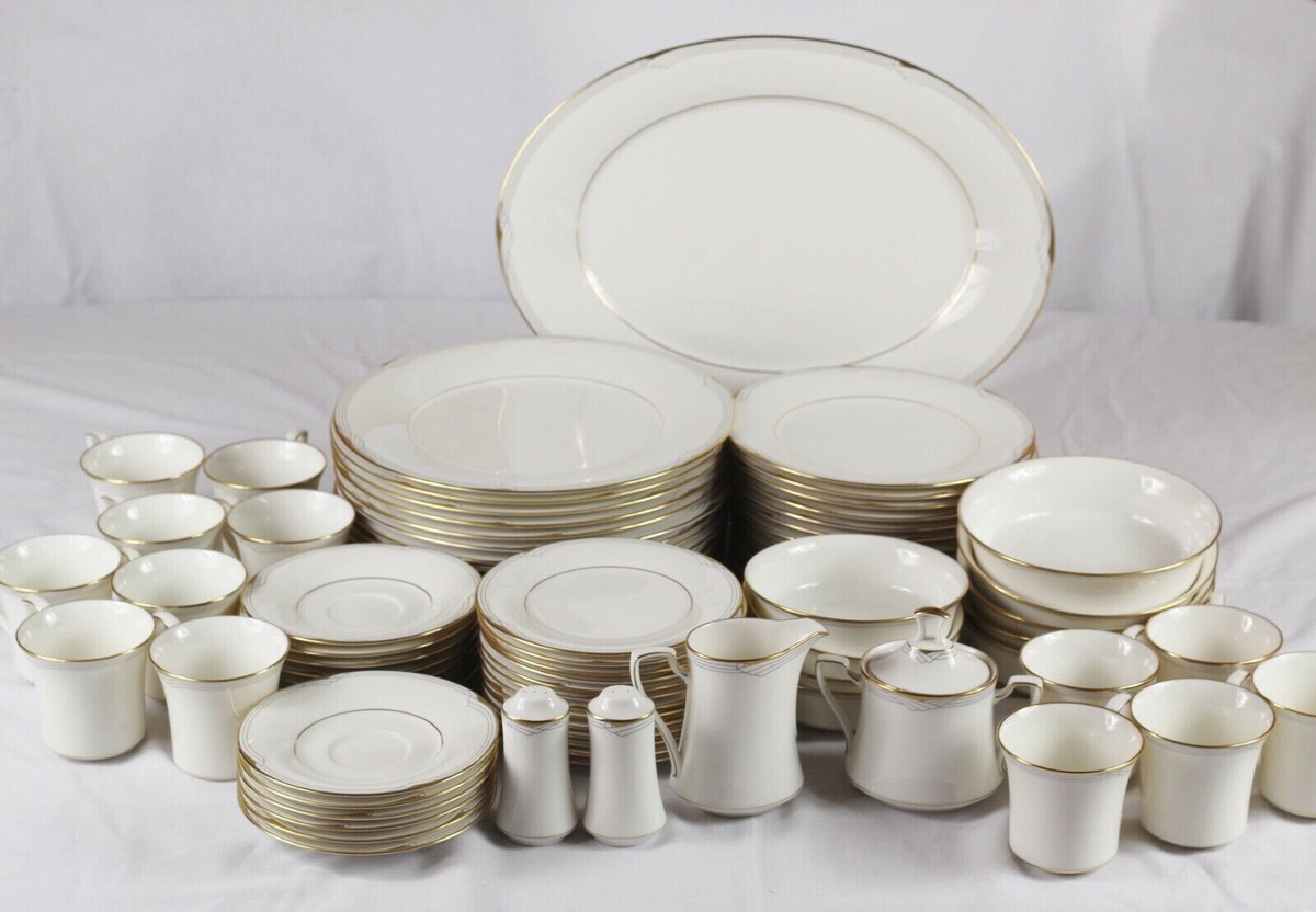 Dinner Plates Noritake Golden Cove Dinnerware Set Noritake Golden