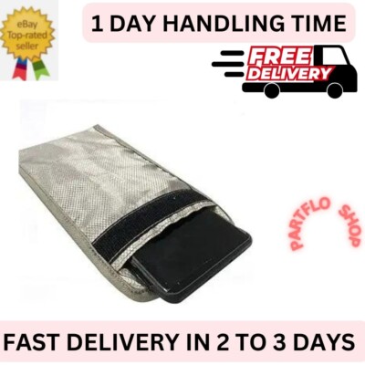 Security Pouch Faraday Bag Anti-Radiation Cell Phone Sleeve Signal Block Pouch
