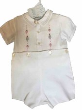 NWT Feltman Brothers Holiday Boy Infant Bobbie Suit SZ 12 Month