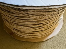 Danish Cord  370 metre coil  4mm diameter. Chair Seat Weaving- unused