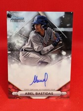 2023 Bowman Sterling PA-AB Abel Bastidas Prospect Autograph Auto Tigers
