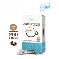 Atomy 200 Sticks Cafe Arabica Instant coffee mix Arabica Coffee & Natural Casein