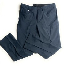 Greg Norman Men s Performance Classic Dress Pant Navy, Size 32 X 34