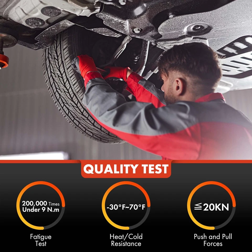 2x Extremidade externa dianteira da haste de amarração para Mercedes-Benz GL350 GL450 GL63 AMG GLE350 GLS350d - Imagem 2 de 4