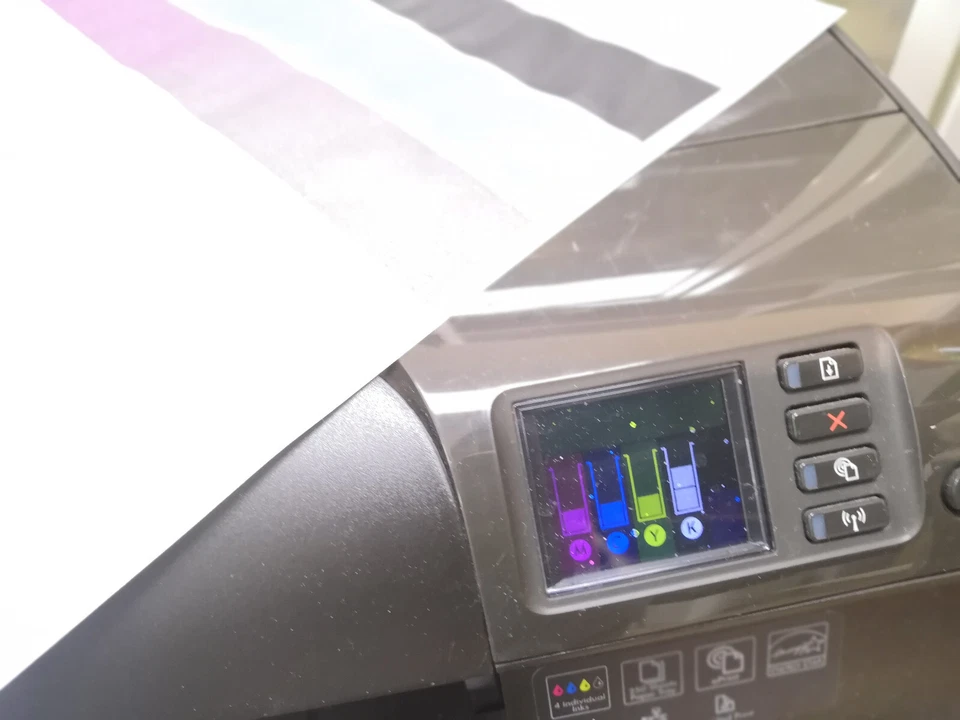 HP Officejet Pro 8100 Drucker Farb Wlan Drucker mit Druckkopf Fehler Teil Defekt - Bild 3 von 4