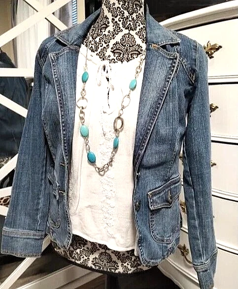 Chaqueta/blazer vaquero Gloria Vanderbilt Foto 3 de 4