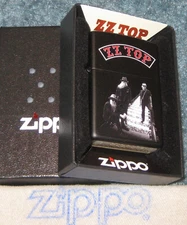 ZIPPO MUSIC Lighter ZZ TOP Railroad Tracks AMERICAN ROCK BAND Night Train 2023