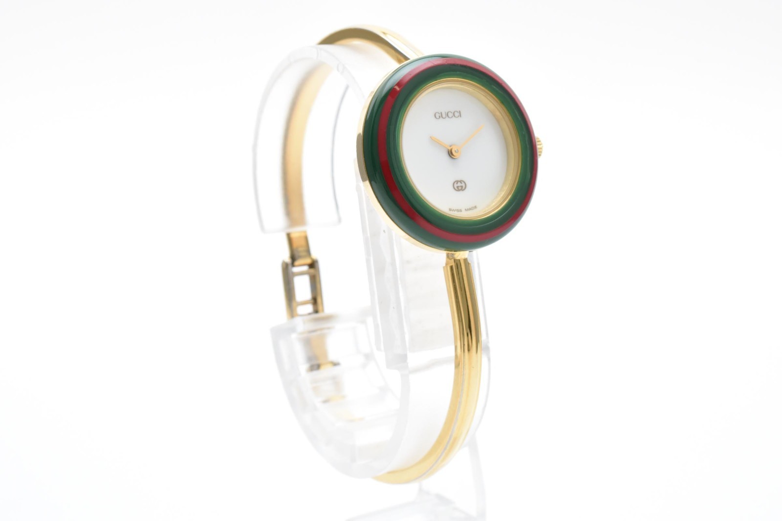 [Excellent+5] GUCCI 1100-L Change Bezel Quartz White Dial Ladies Vintage JAPAN thumbnail 12