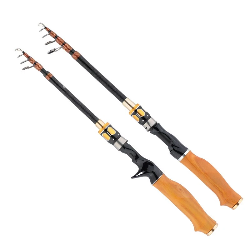 1.8-2.7M Telescopic Fishing Rod Casting/Spinning Reel Carbon Fiber Pole
Opens in a new window or tab