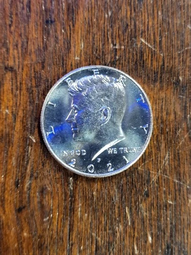 2021-P Kennedy Half Dollar AU/MS. Not Graded