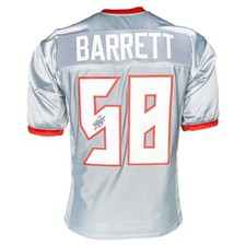Shaquil Barrett Signed Tampa Bay Pro Grey Football Jersey (JSA)