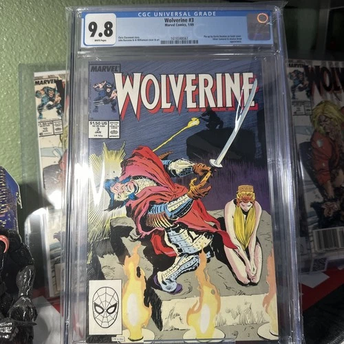 Wolverine #3 CGC 9.8 Graded (January 1989)