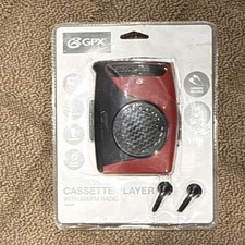 GPX CAS337B Cassette Player  Recorder AM/FM Radio Voice Recording