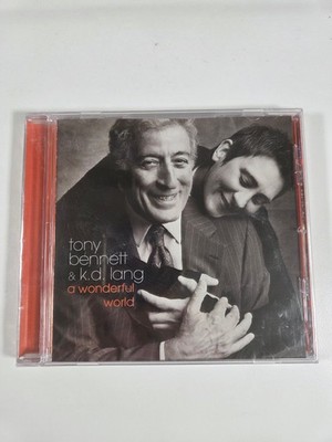 Tony Bennett & k.d. lang   A Wonderful World CD 2002 Jazz Vocal Duets Columbia