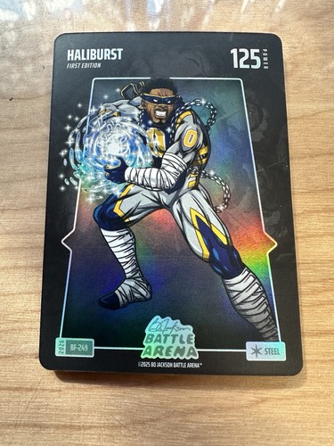 2026 Bo Jackson Battle Arena Haliburst Tyrese Haliburton Battlefoil Steel BF-249