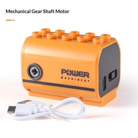 9656 Technic Gear Building Set, Large,Electric Motor,Remote Control,Rechargeable