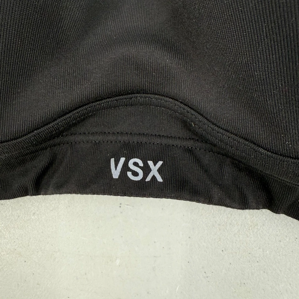 Victoria’s Secret VSX Sport Bra 34DD Black Padded Underwire Strappy Back - Image 4 of 4