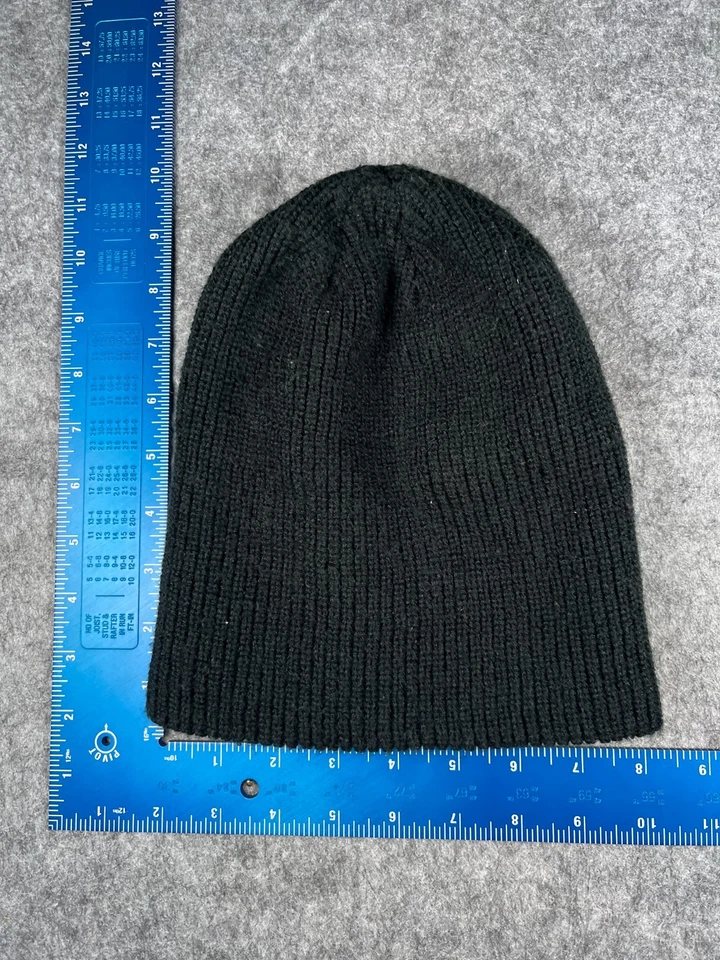 Volcom Beanie Toque Adult One Size Black Knit 100% Polyacrylic Skate Skater - Image 4 of 4
