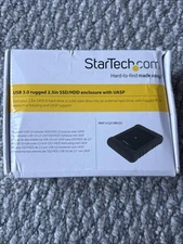 StarTech Rugged Hard Drive Enclosure - USB 3.0 to 2.5" SATA 6Gbps HDD or SSD