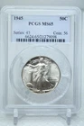 1945 Walking Liberty Half Dollar 50C PCGS MS65 #9098