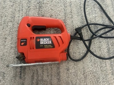 Black & Decker Jigsaw Corded Saw 35A Variable Speed Quick Clamp JS200 Type 3