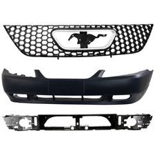 Bumper Cover Fascia Front Coupe for Ford Mustang 1999-2004
