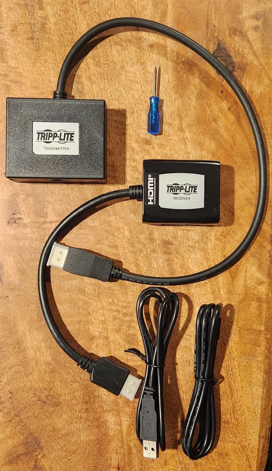 Tripp Lite DisplayPort to HDMI over Cat5 Extender Kit # B150